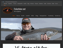 Tablet Screenshot of fiskefeber.net