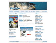 Tablet Screenshot of fiskefeber.dk